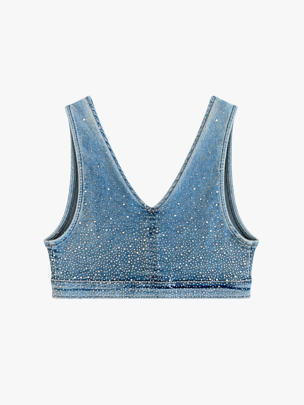 Glittered Sky Blue Top
