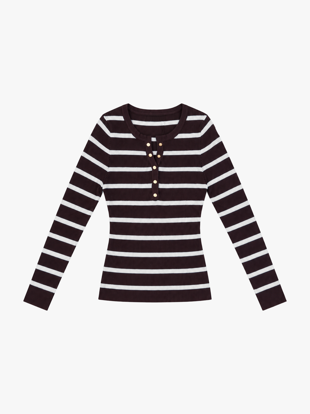Striped Fitted Sweater