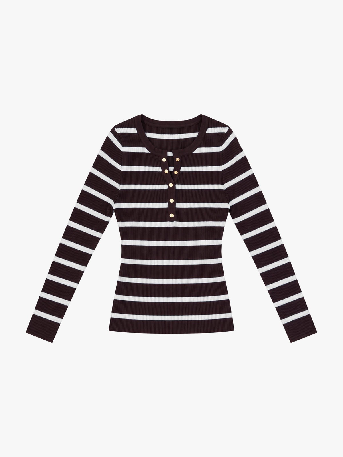 Striped Fitted Sweater