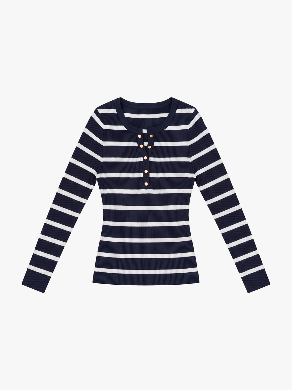 Striped Fitted Sweater