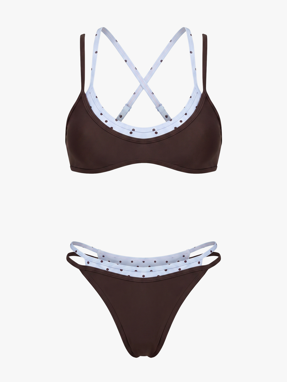 DOUBLE DOTTED BIKINI
