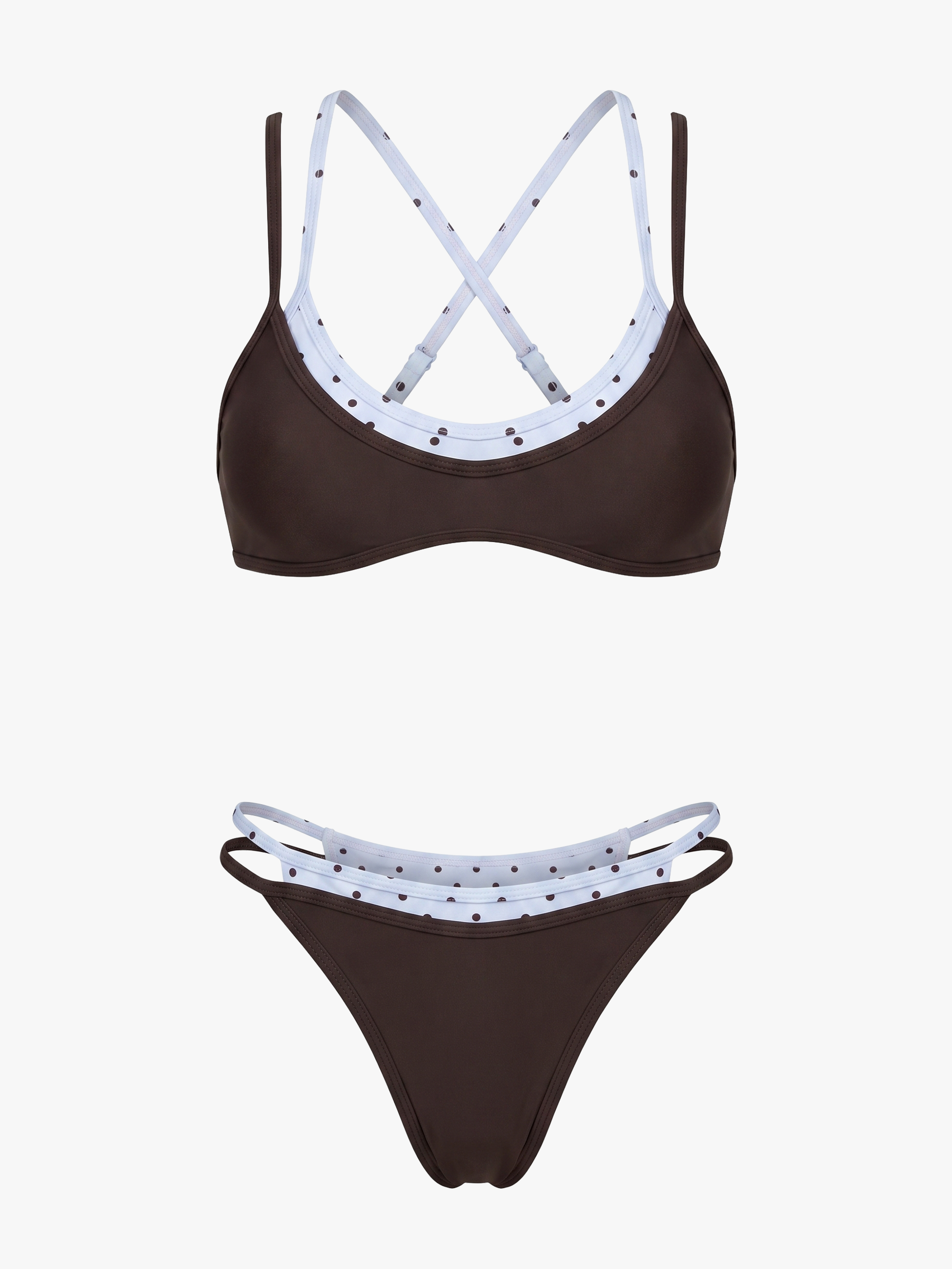 DOUBLE DOTTED BIKINI
