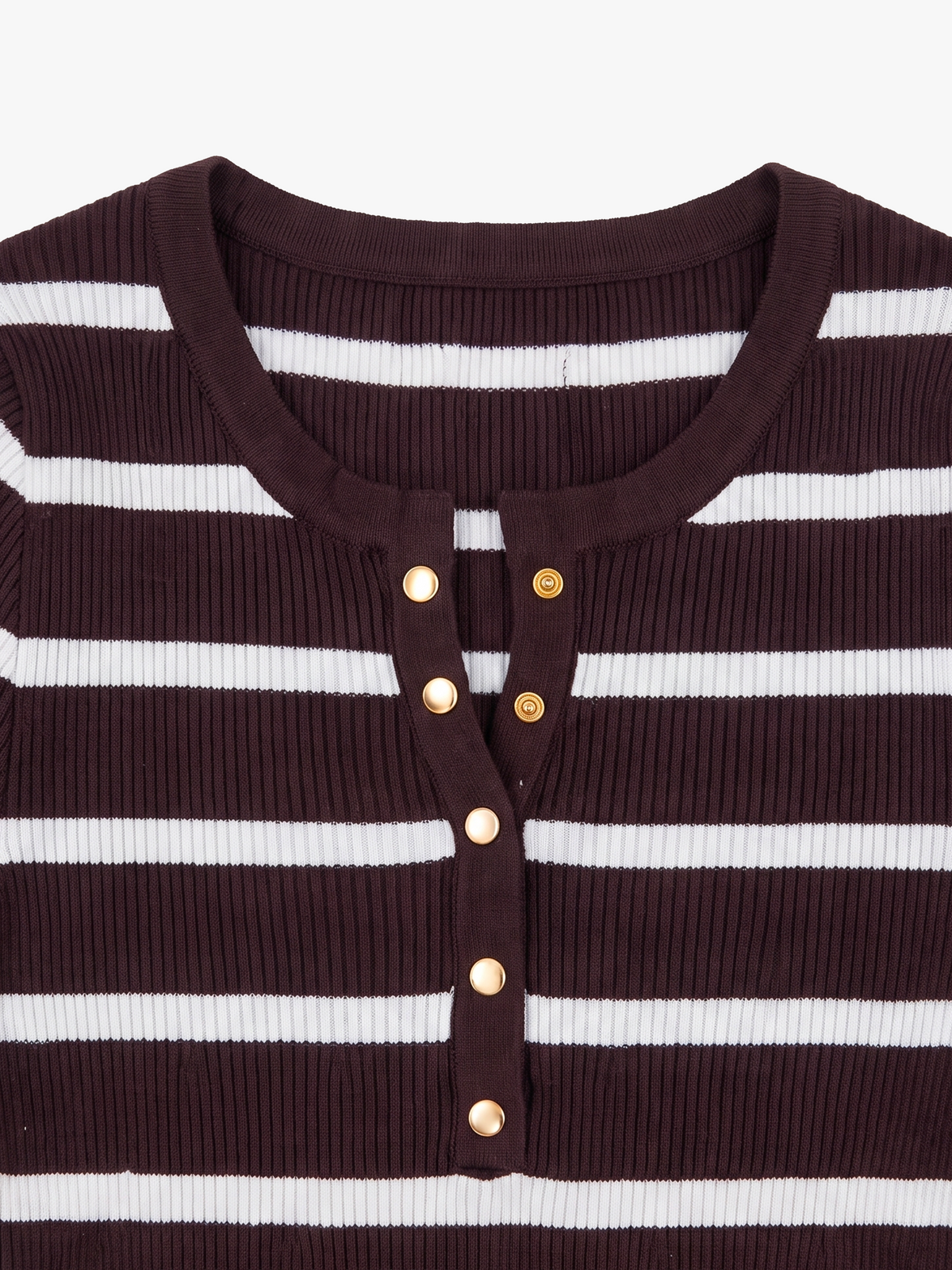 Striped Fitted Sweater