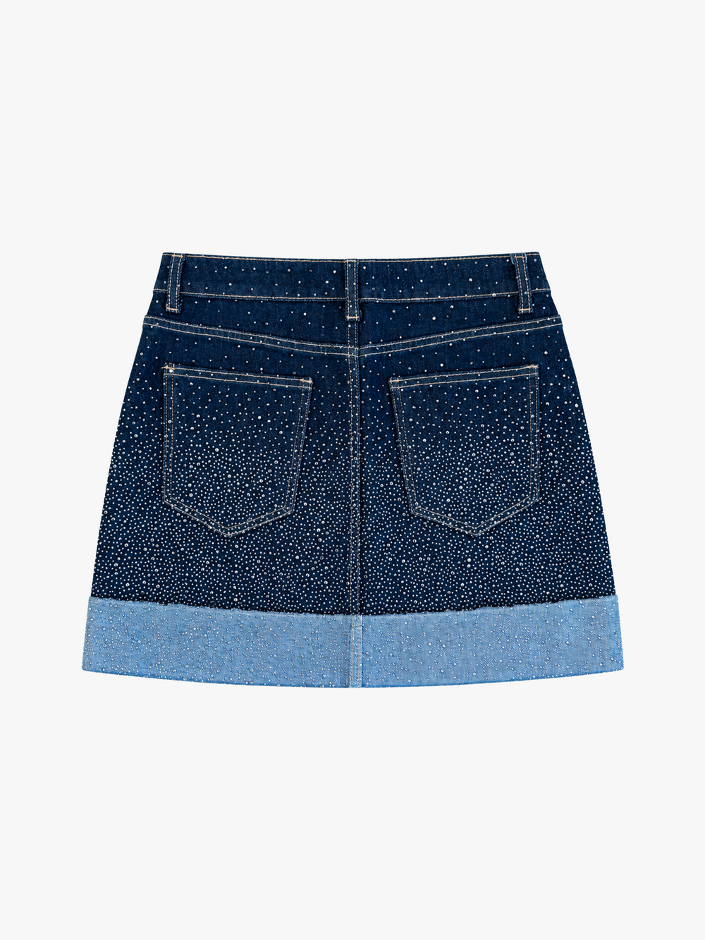 Glittered Blue Skirt