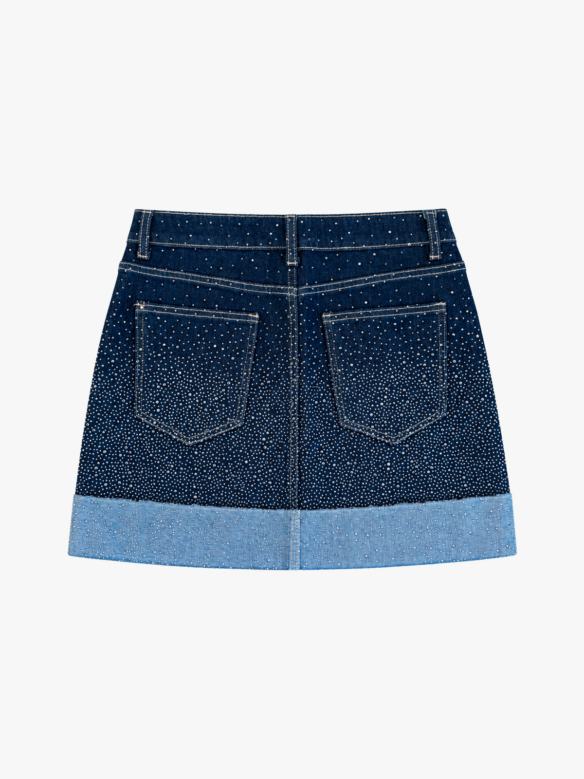 Glittered Blue Skirt